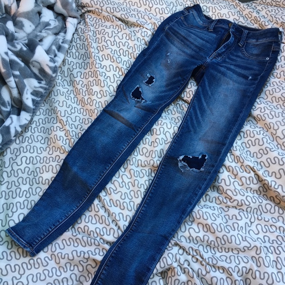 Hi Rise Jeggings